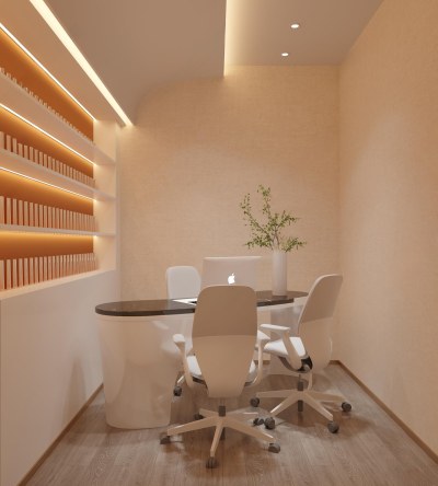 现代美容美甲美发3D模型下载